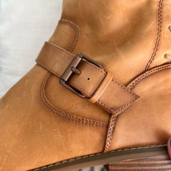 Sofft Women's Kristie Leather Lace Up the back Tall Boot Knee High Size 10M - Picture 7 of 10